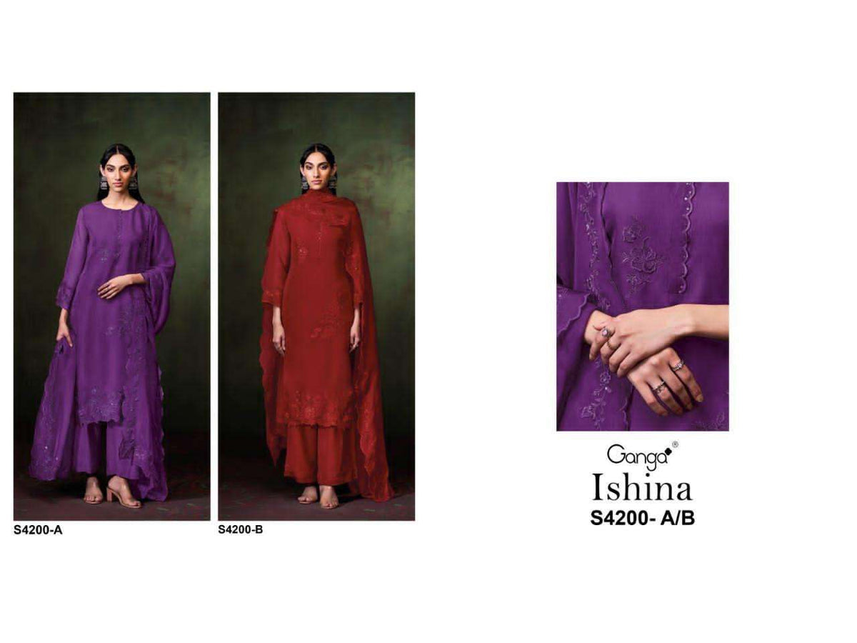 Ganga Fashion Ishina 4200