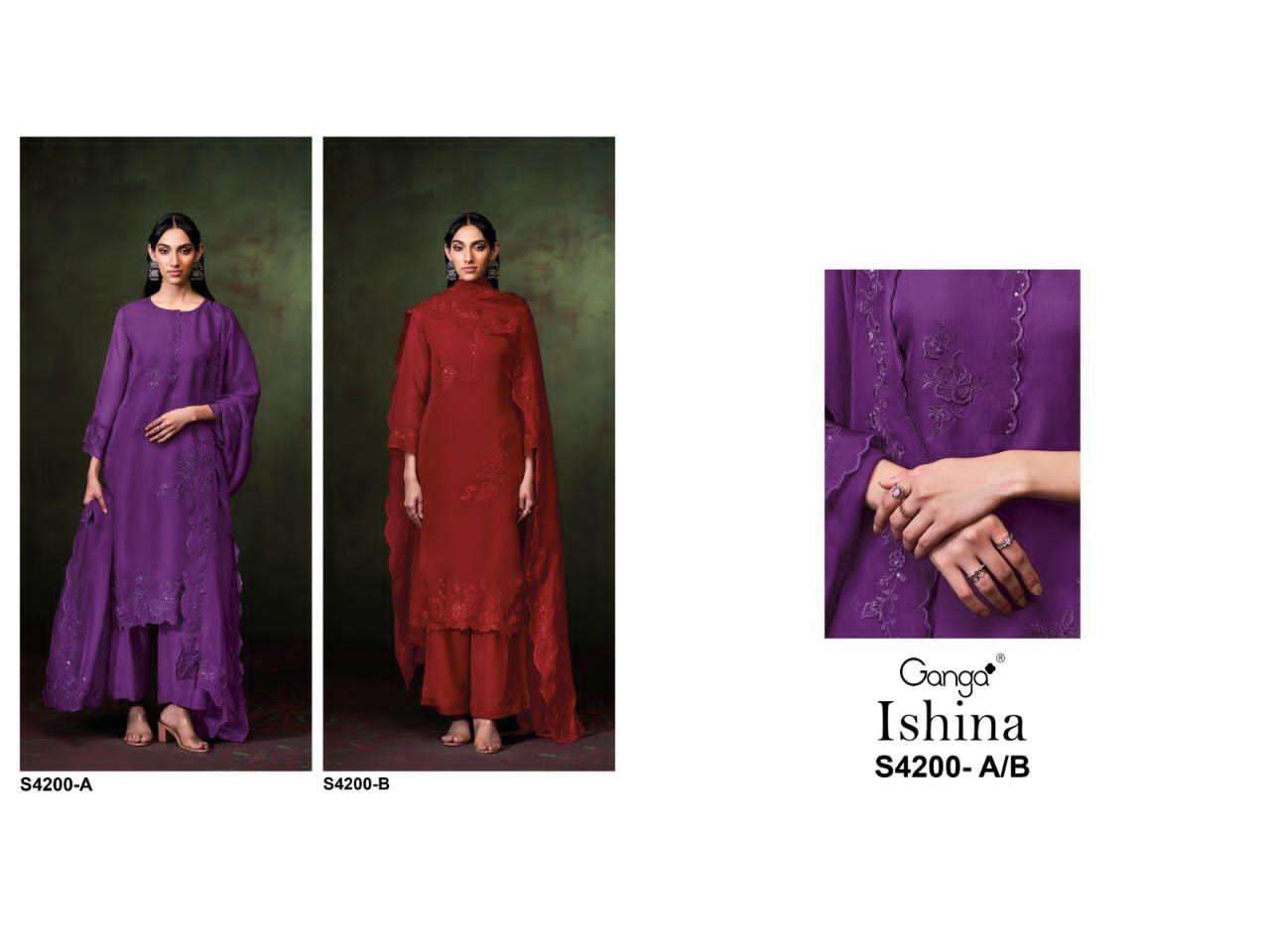 Ganga Fashion Ishina 4200