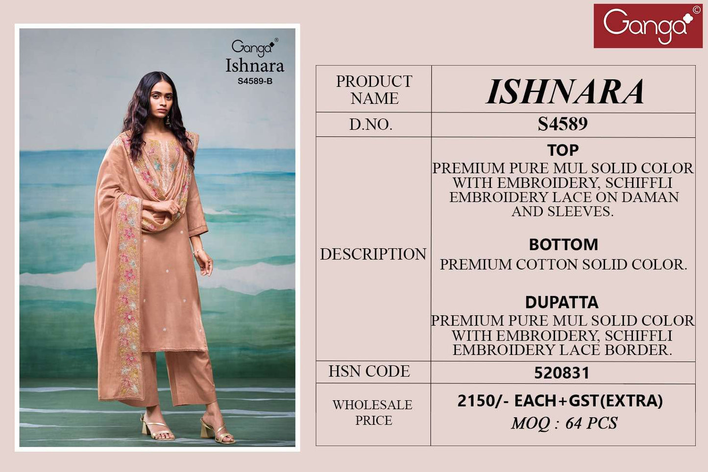 Ganga Fashion Ishnara 4589