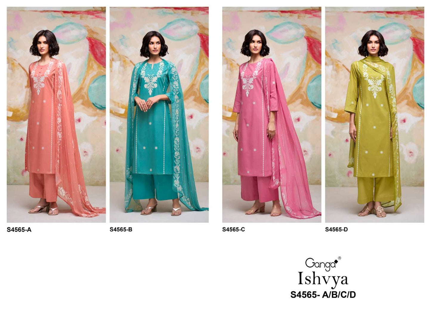 Ganga Fashion Ishvya 4565