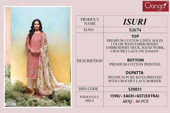 Ganga Fashion Isuri 3574