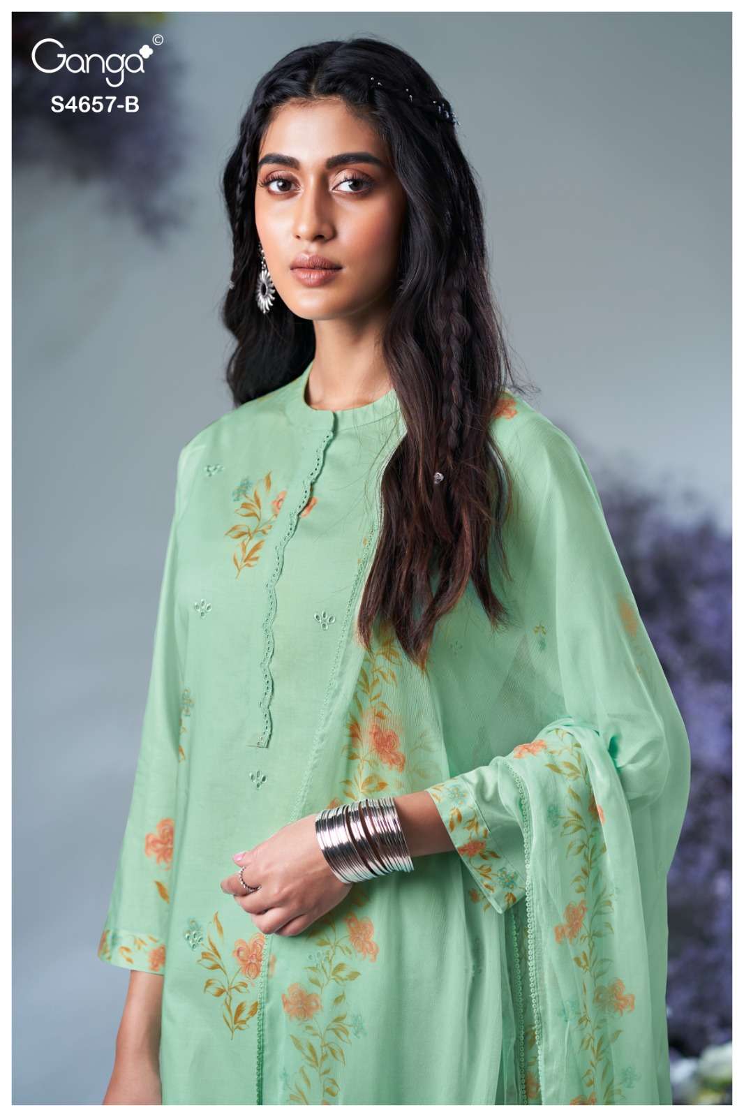 Ganga Fashion Ivanna 4657 Cotton Salwar Suit Set Wholesale - Amrah Wholesale