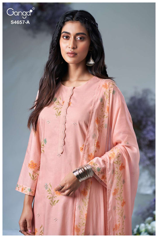 Ganga Fashion Ivanna 4657 Cotton Salwar Suit Set Wholesale