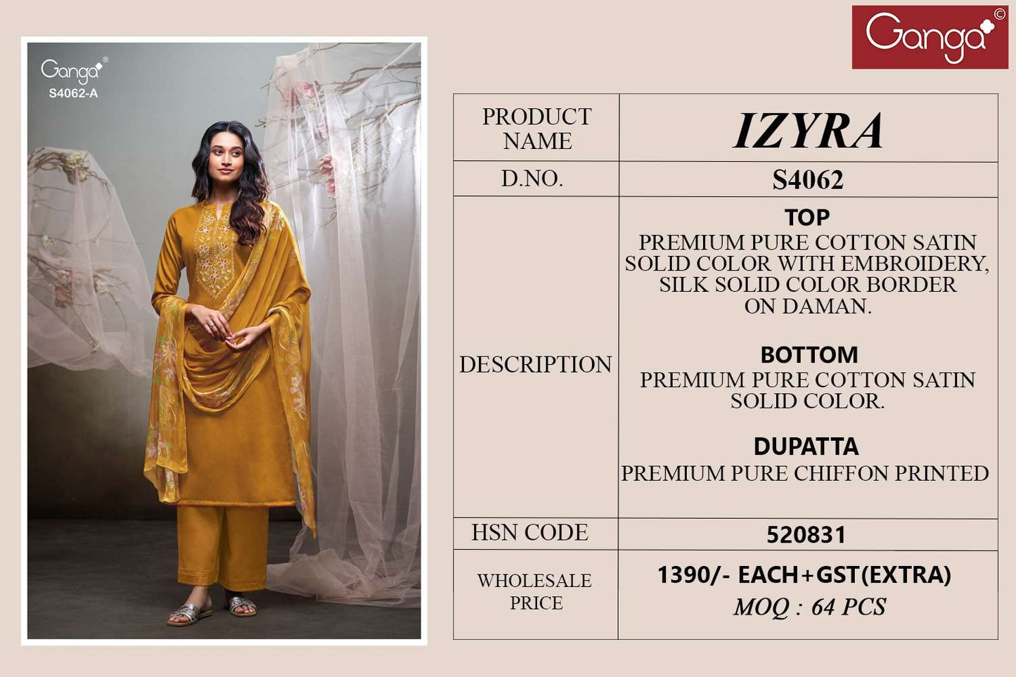 Ganga Fashion Izyra 4062