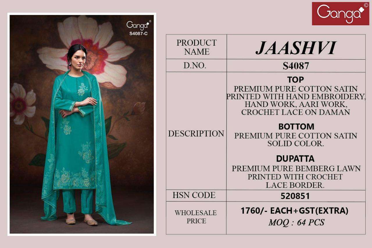 Ganga Fashion Jaashvi 4087