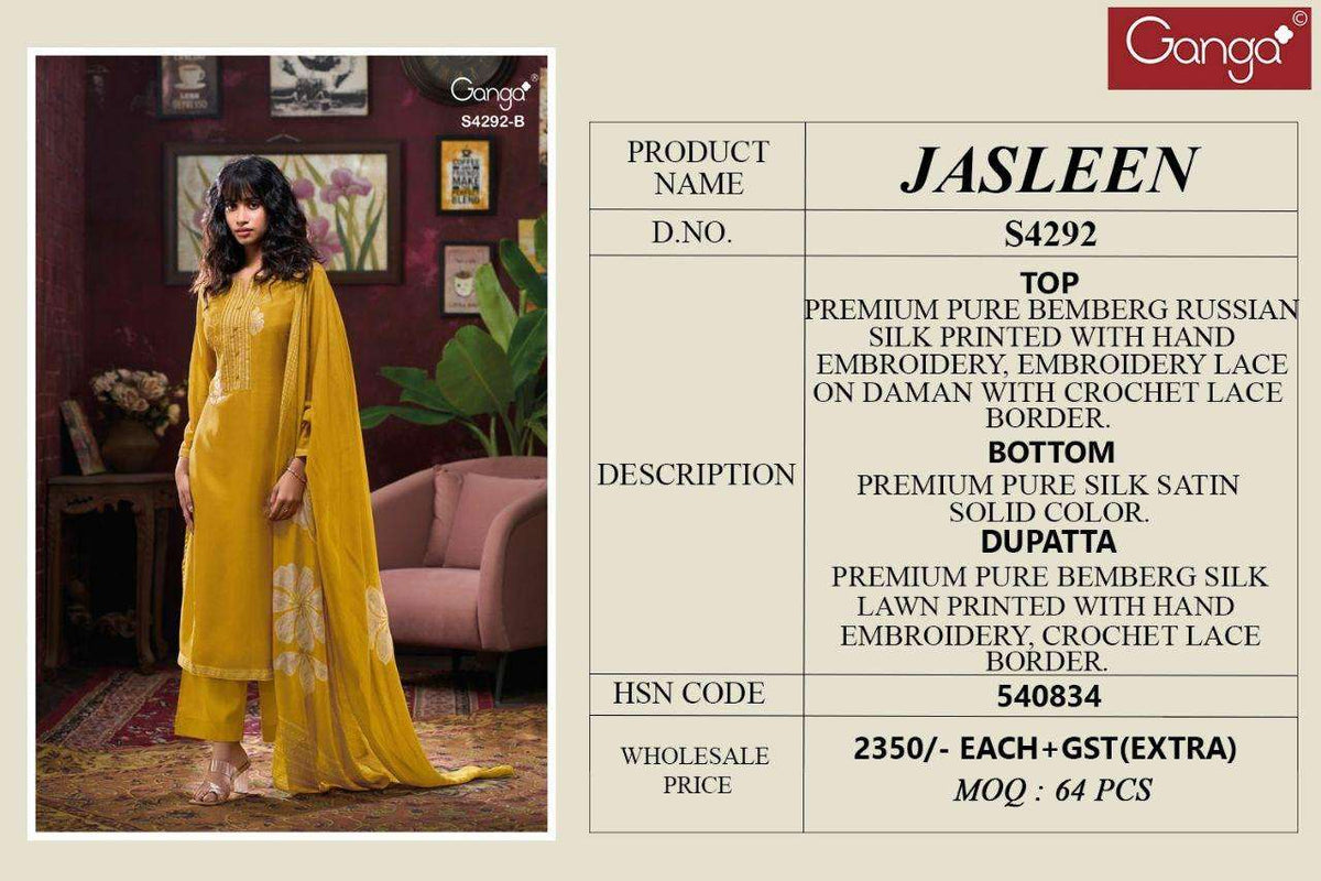 Ganga Fashion Jasleen 4292
