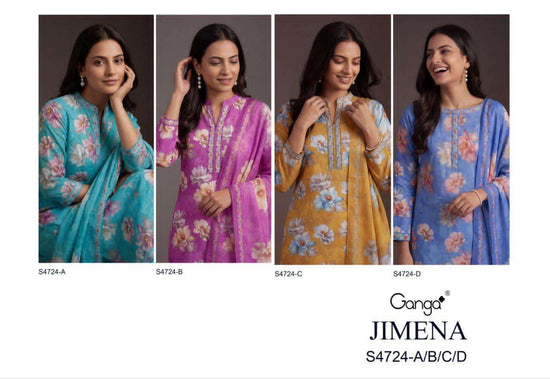 Ganga Fashion Jimena 4724 - Amrah Wholesale