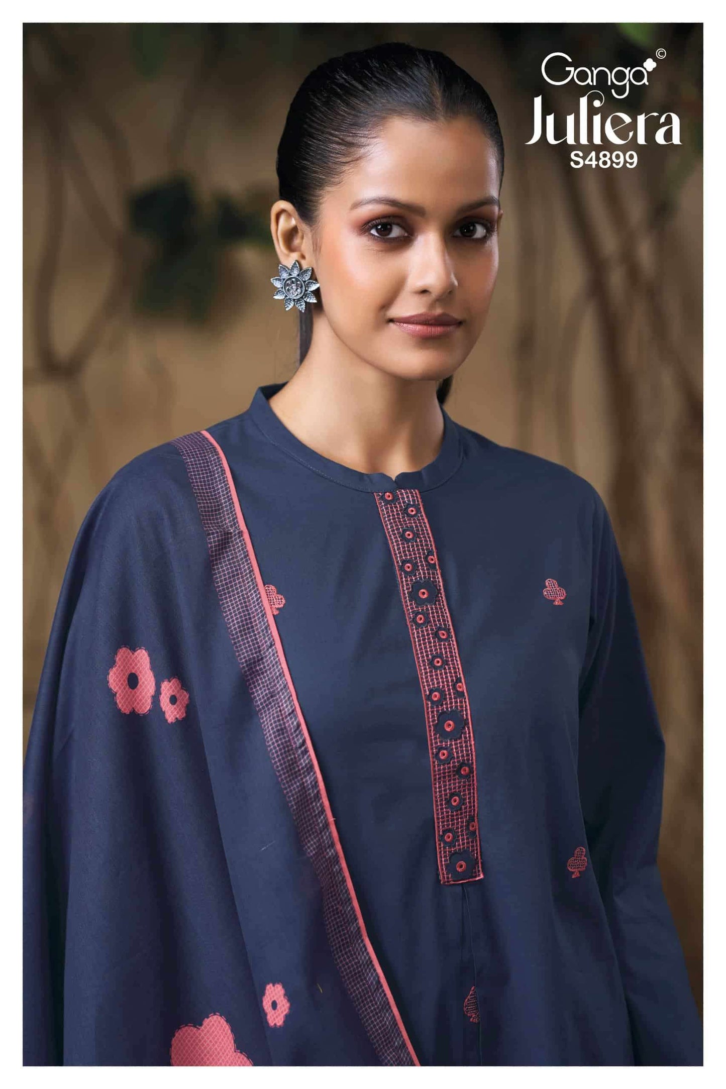 Ganga Fashion Juliera 4899 Premium Cotton Dress Material