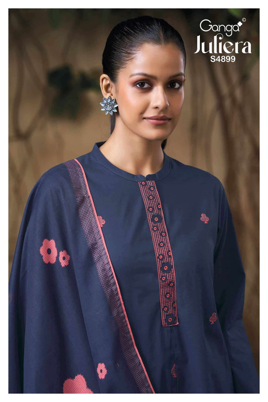 Ganga Fashion Juliera 4899 Premium Cotton Dress Material