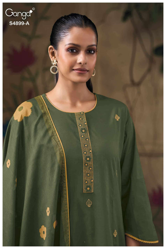Ganga Fashion Juliera 4899 Premium Cotton Dress Material