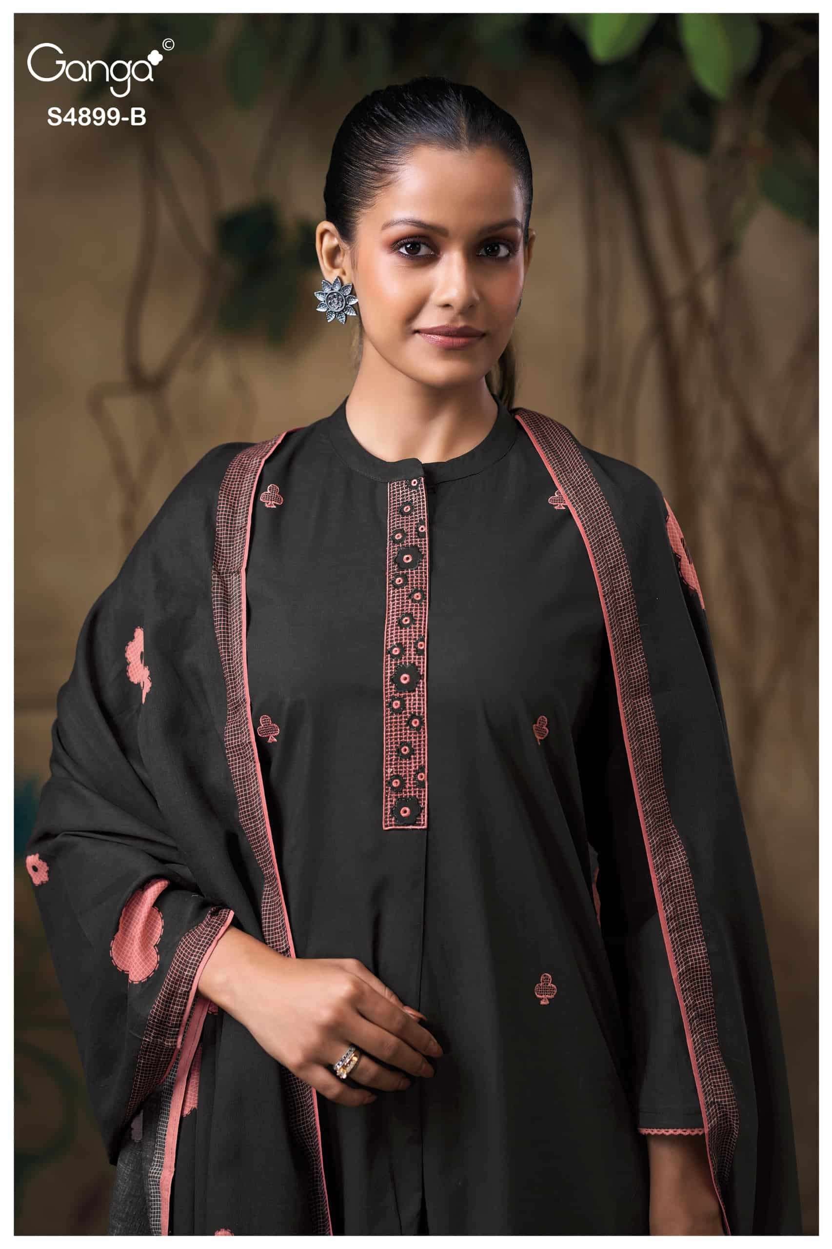 Ganga Fashion Juliera 4899 Premium Cotton Dress Material