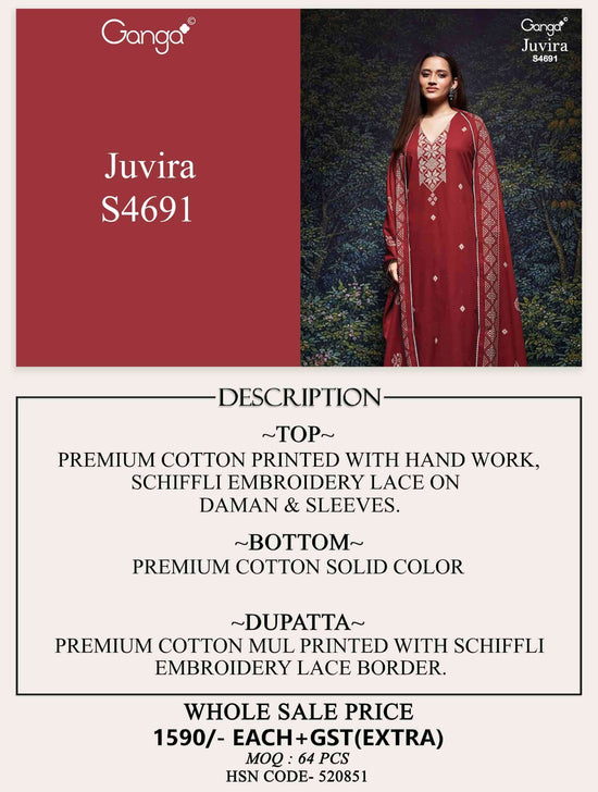 Ganga Fashion Iraisha 4668 - Amrah Wholesale