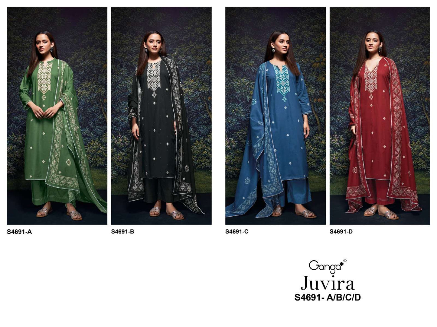 Ganga Fashion Iraisha 4668 - Amrah Wholesale