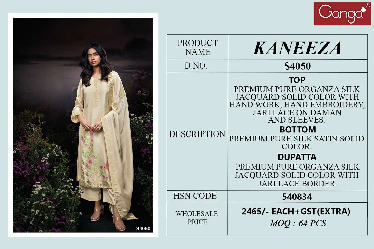 Ganga Fashion Kaneeza 4050