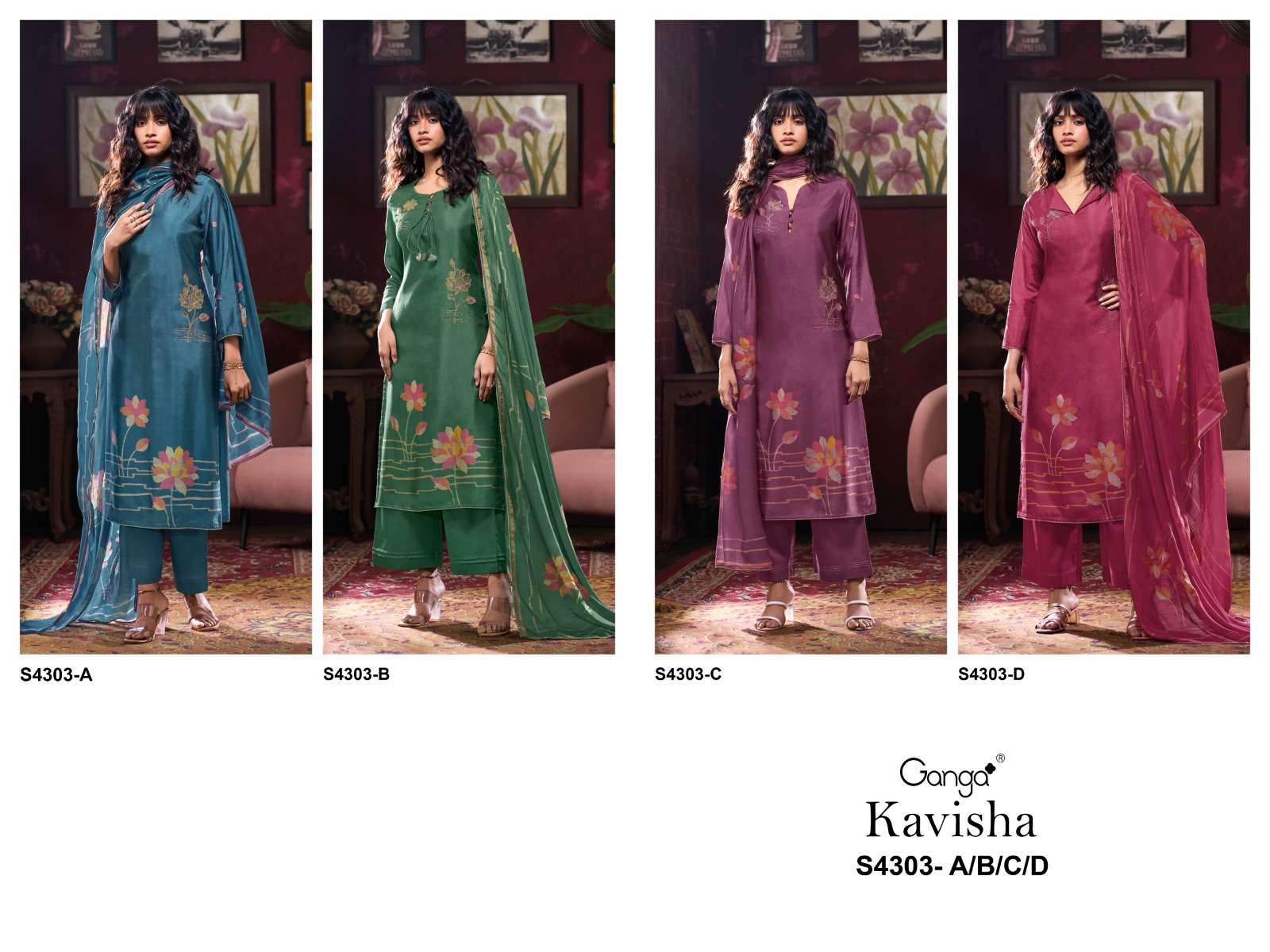 Ganga Fashion Kavisha 4303