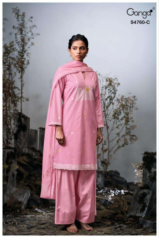 Ganga Fashion Kayel 4760 Cotton Dress Material