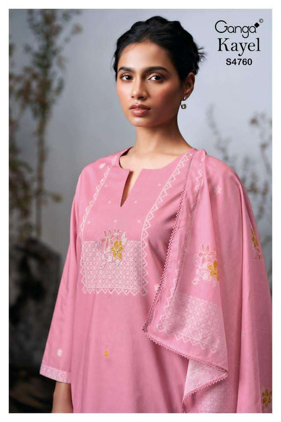 Ganga Fashion Kayel 4760 Cotton Dress Material