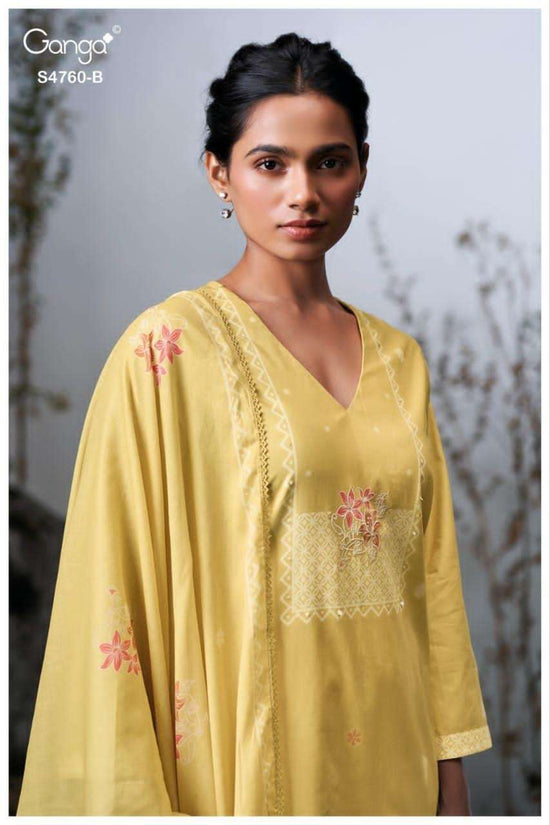 Ganga Fashion Kayel 4760 Cotton Dress Material