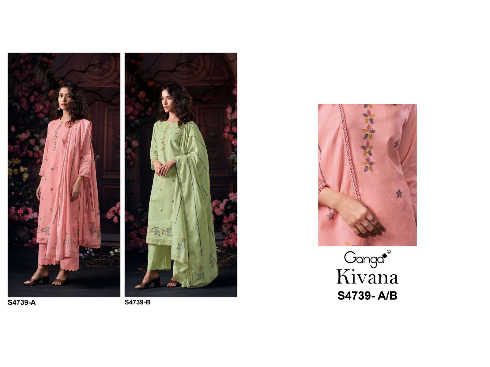 Ganga Fashion Kivana 4739 - Amrah Wholesale
