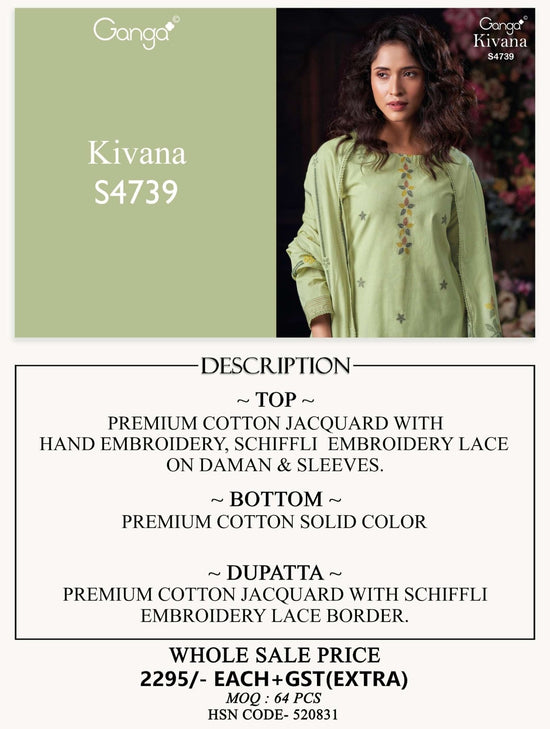 Ganga Fashion Kivana 4739 - Amrah Wholesale