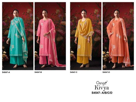 Ganga Fashion Kivya 4547 - Amrah Wholesale