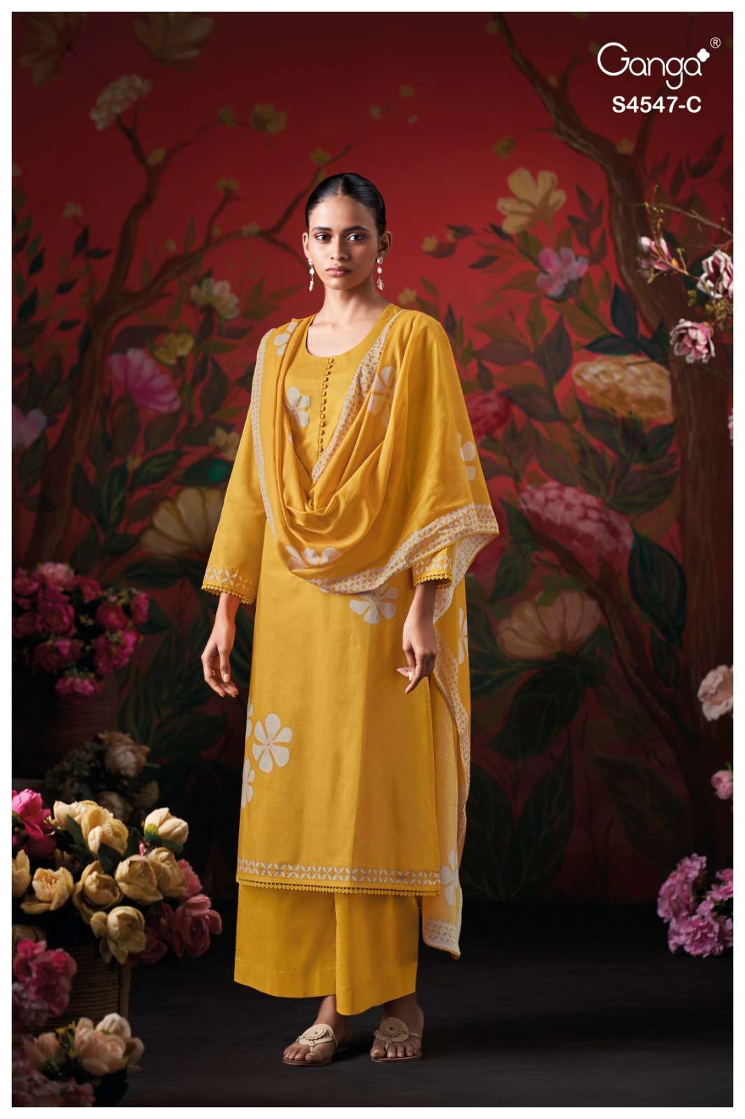 Ganga Fashion Kivya 4547 - Amrah Wholesale