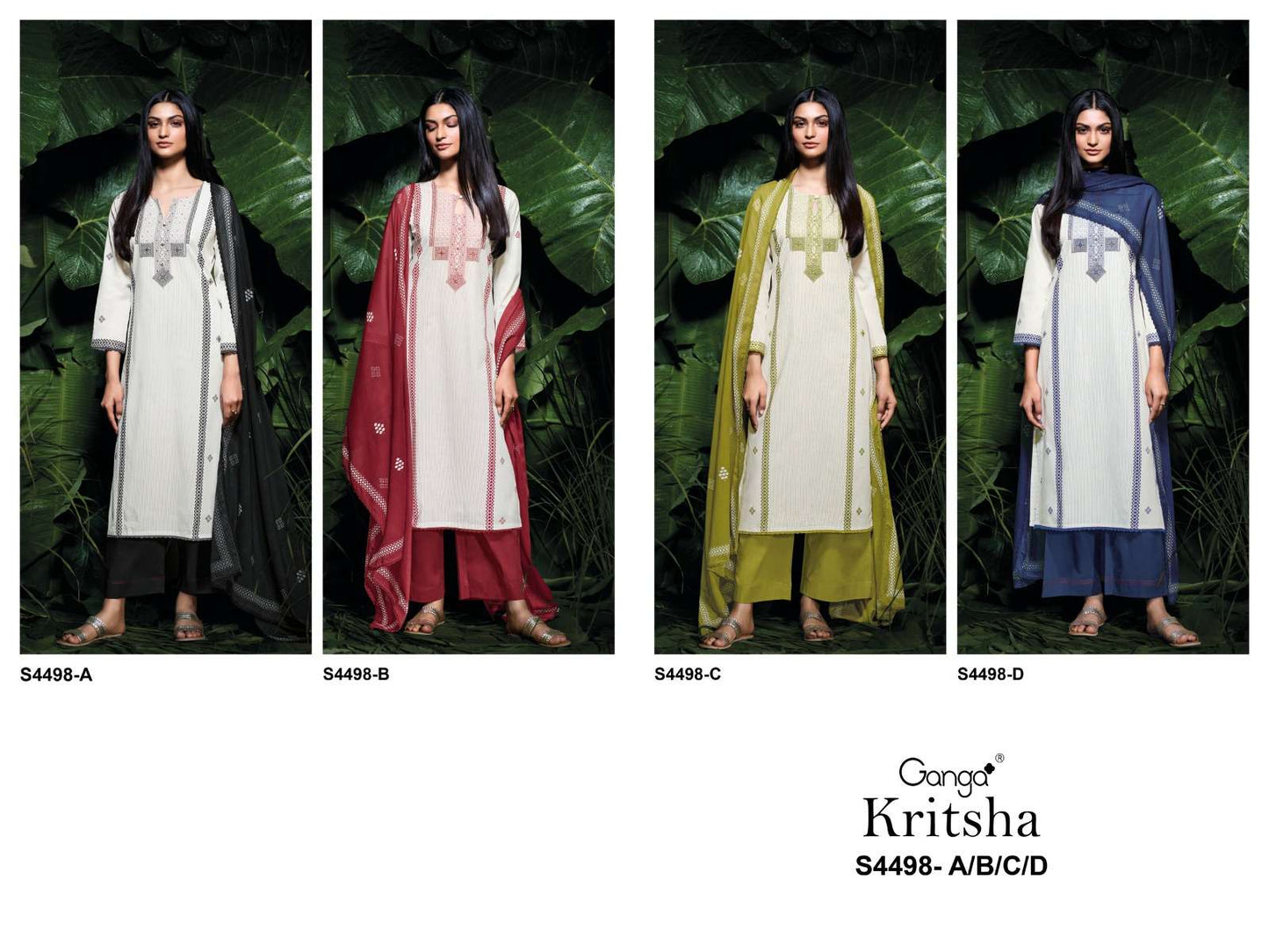 Ganga Fashion Kritsha 4498