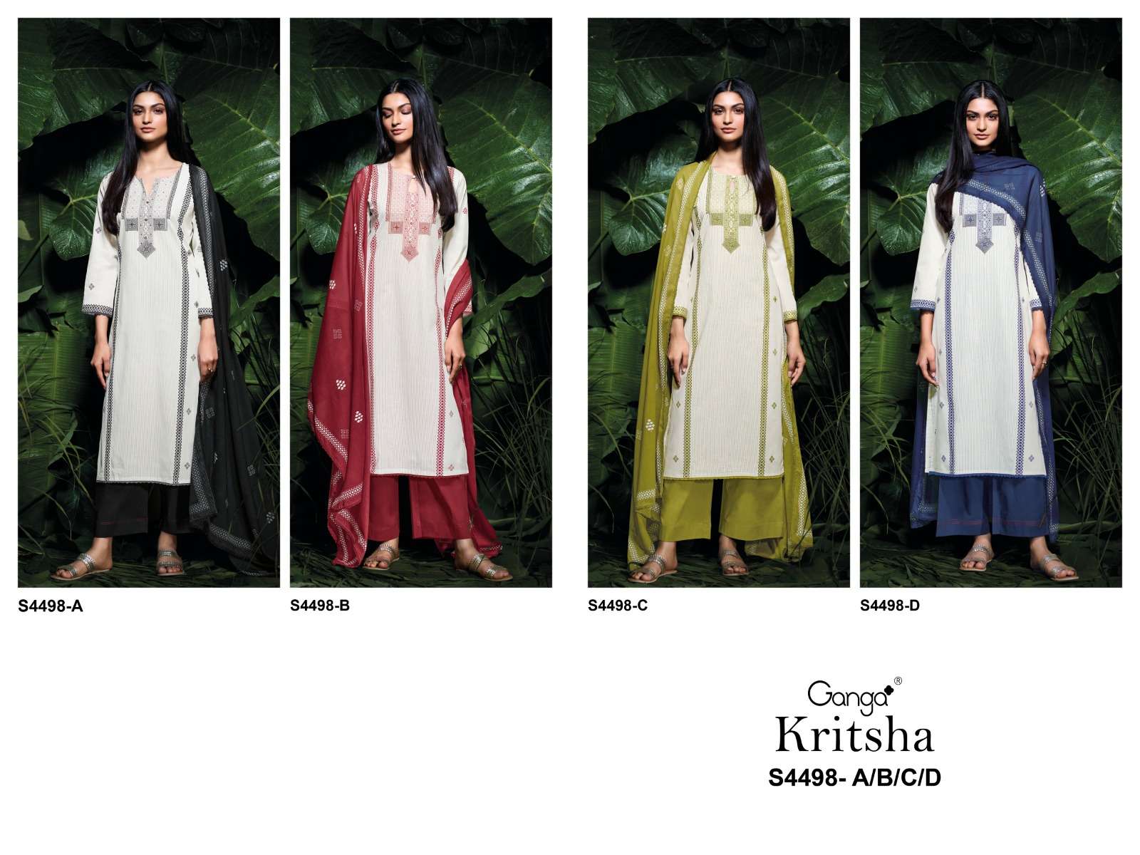 Ganga Fashion Kritsha 4498