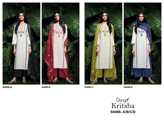Ganga Fashion Kritsha 4498