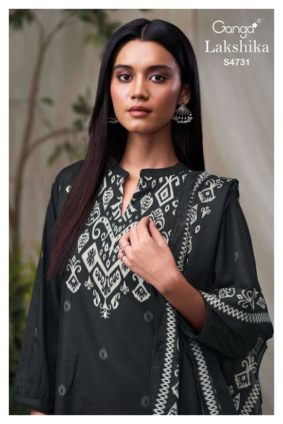 Ganga Fashion Lakshika Cotton Printed Dress Material - Amrah Wholesale