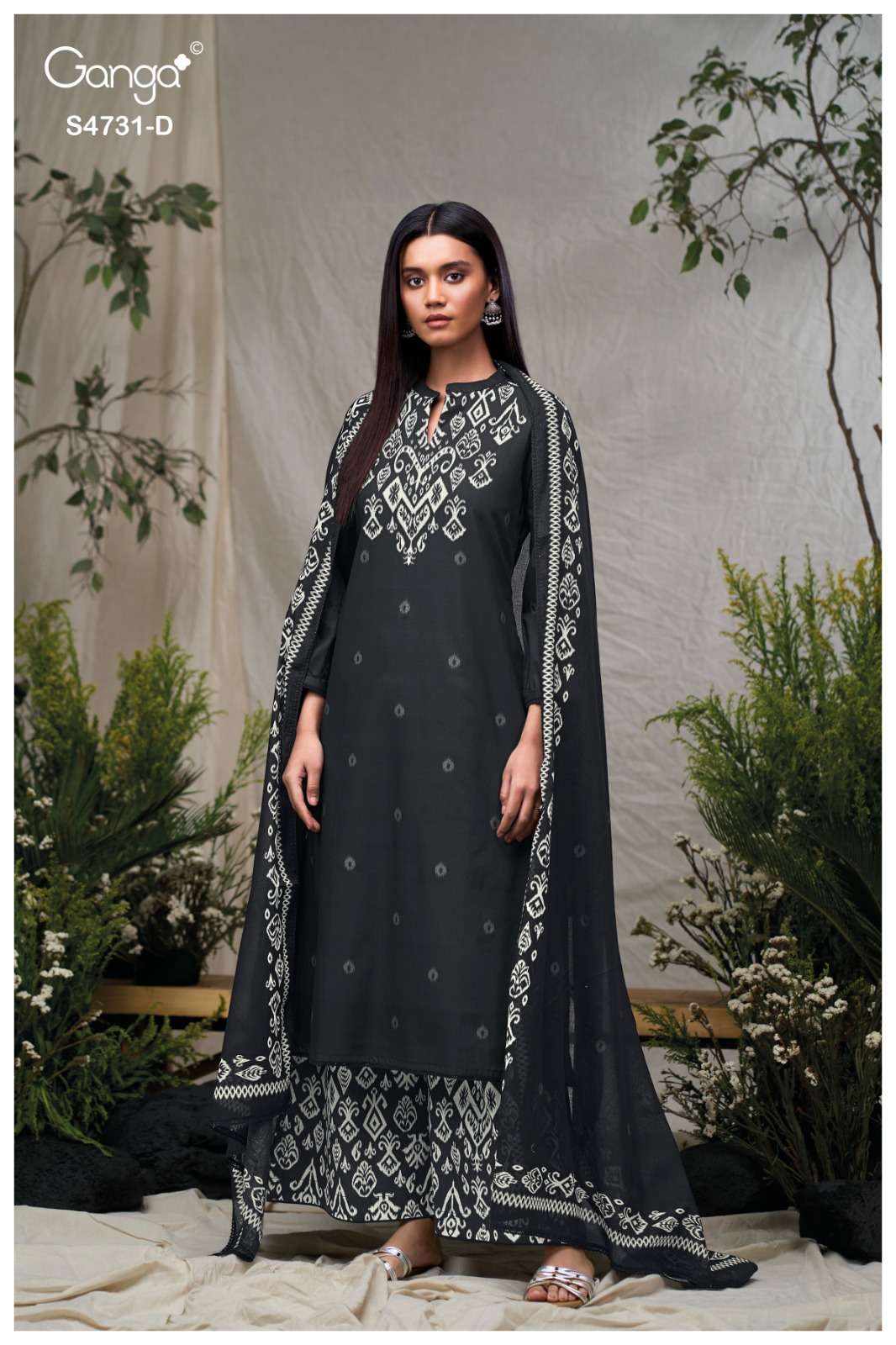 Ganga Fashion Lakshika Cotton Printed Dress Material - Amrah Wholesale