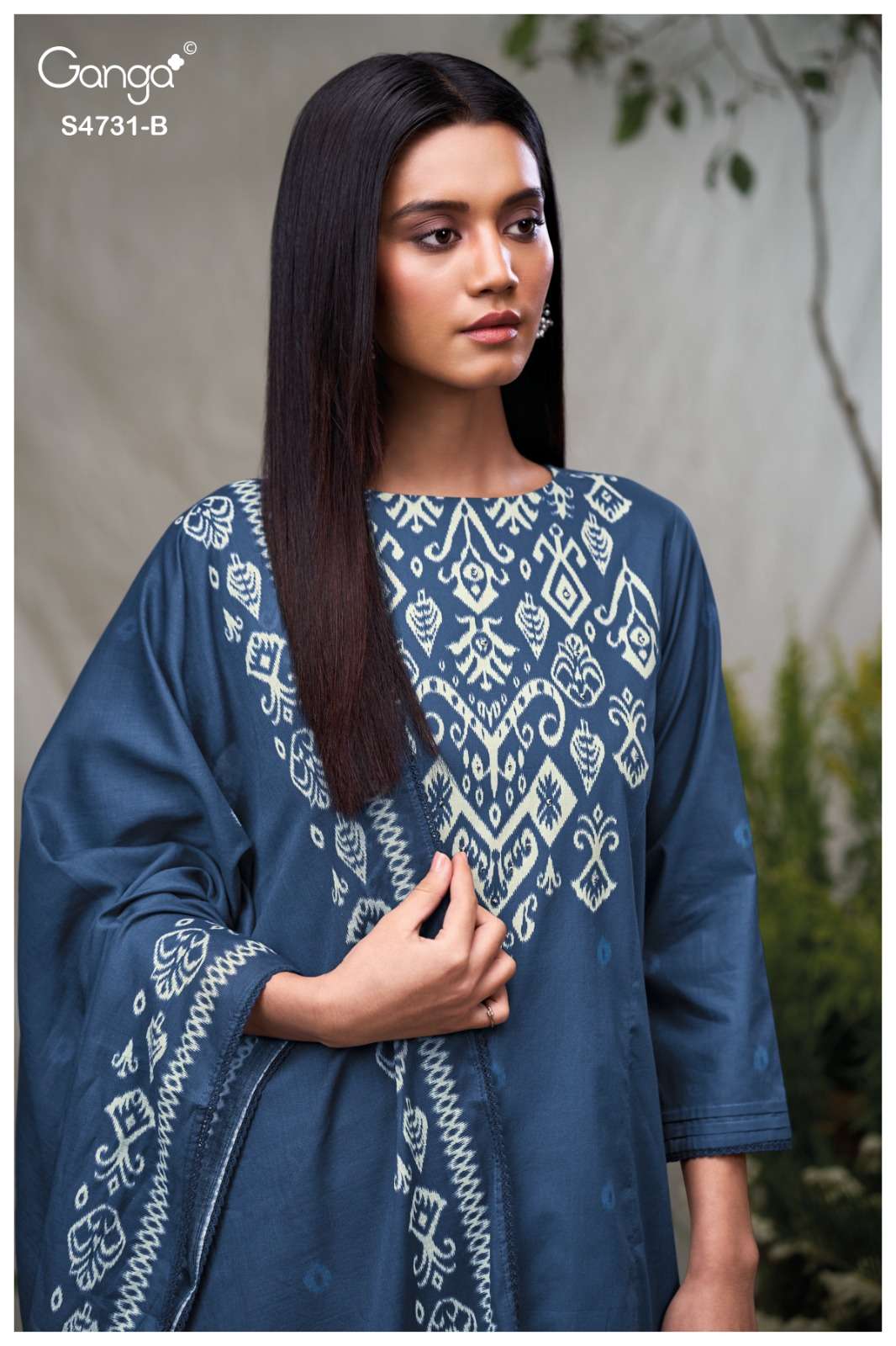 Ganga Fashion Lakshika Cotton Printed Dress Material - Amrah Wholesale