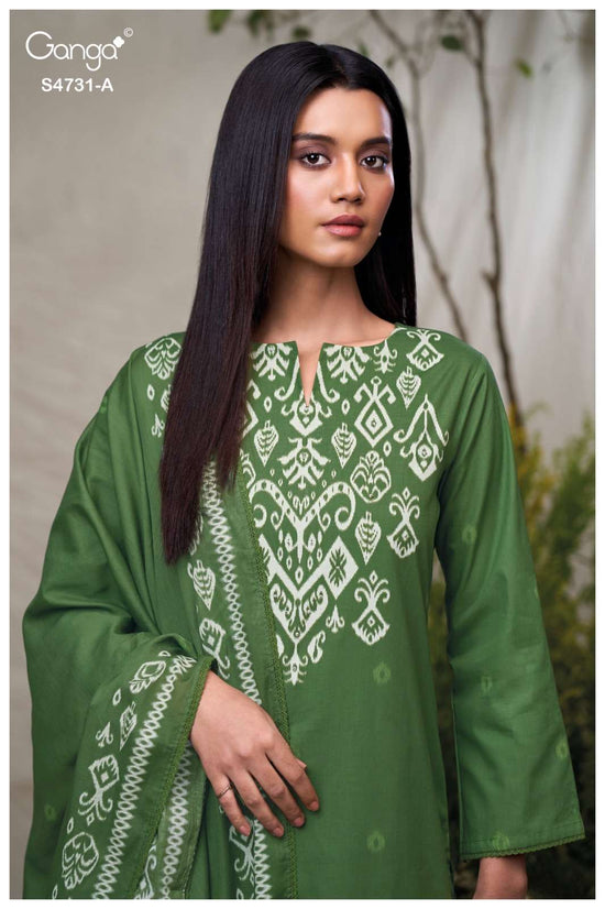 Ganga Fashion Lakshika Cotton Printed Dress Material - Amrah Wholesale
