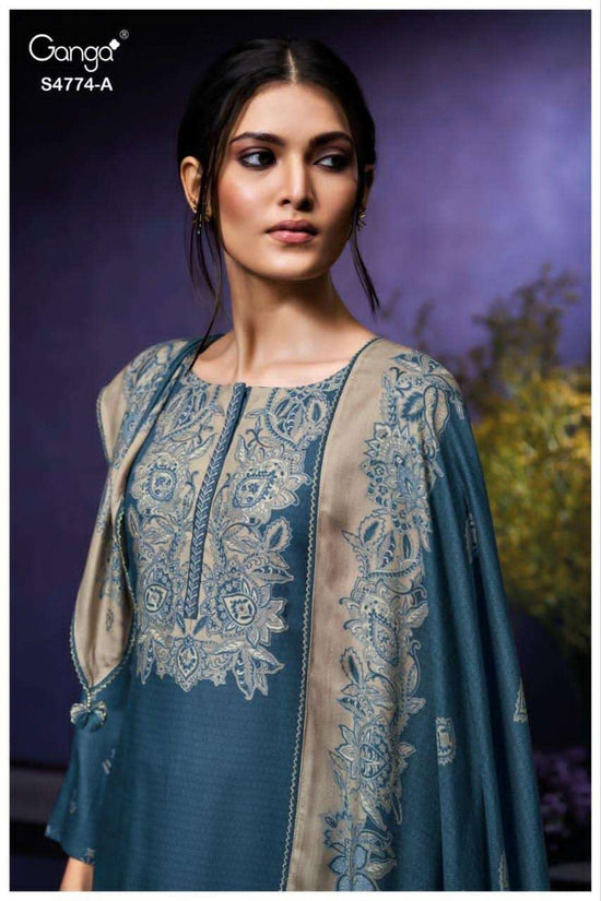 Ganga Fashion Larya 4774 Cotton Dress Material - Amrah Wholesale