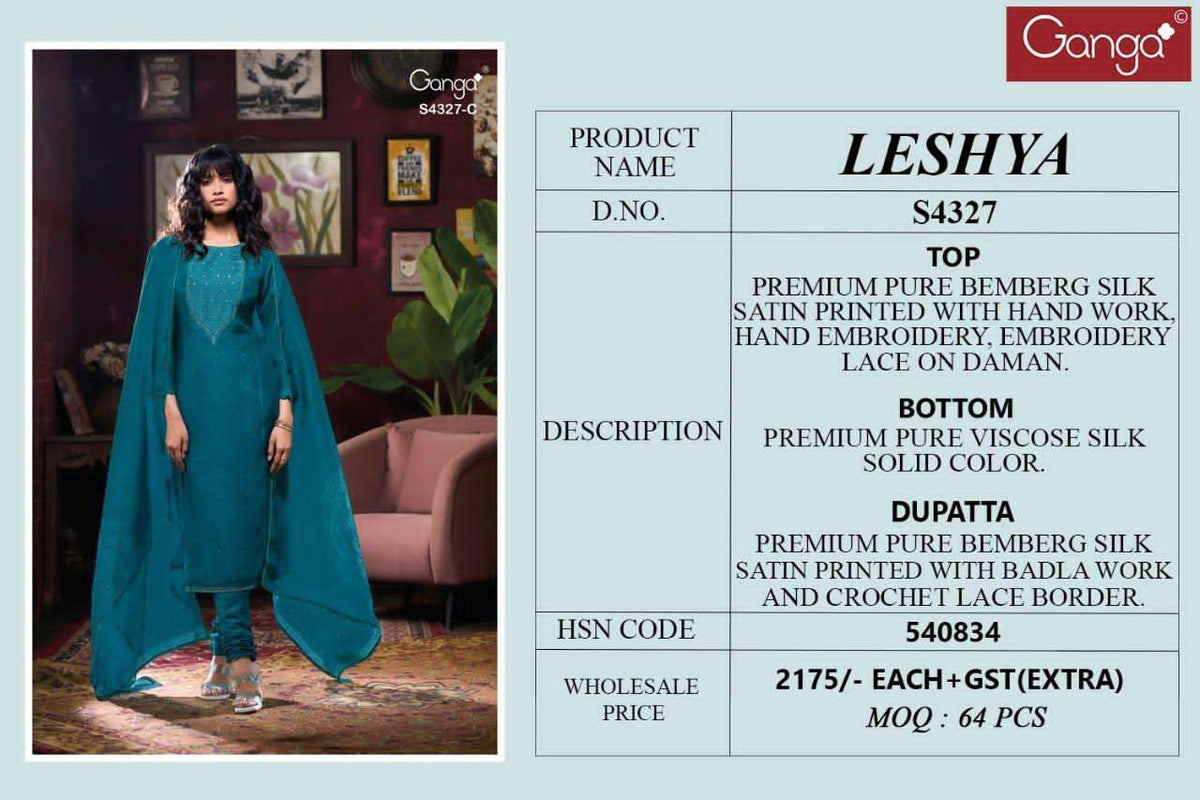 Ganga Fashion Leshya 4327