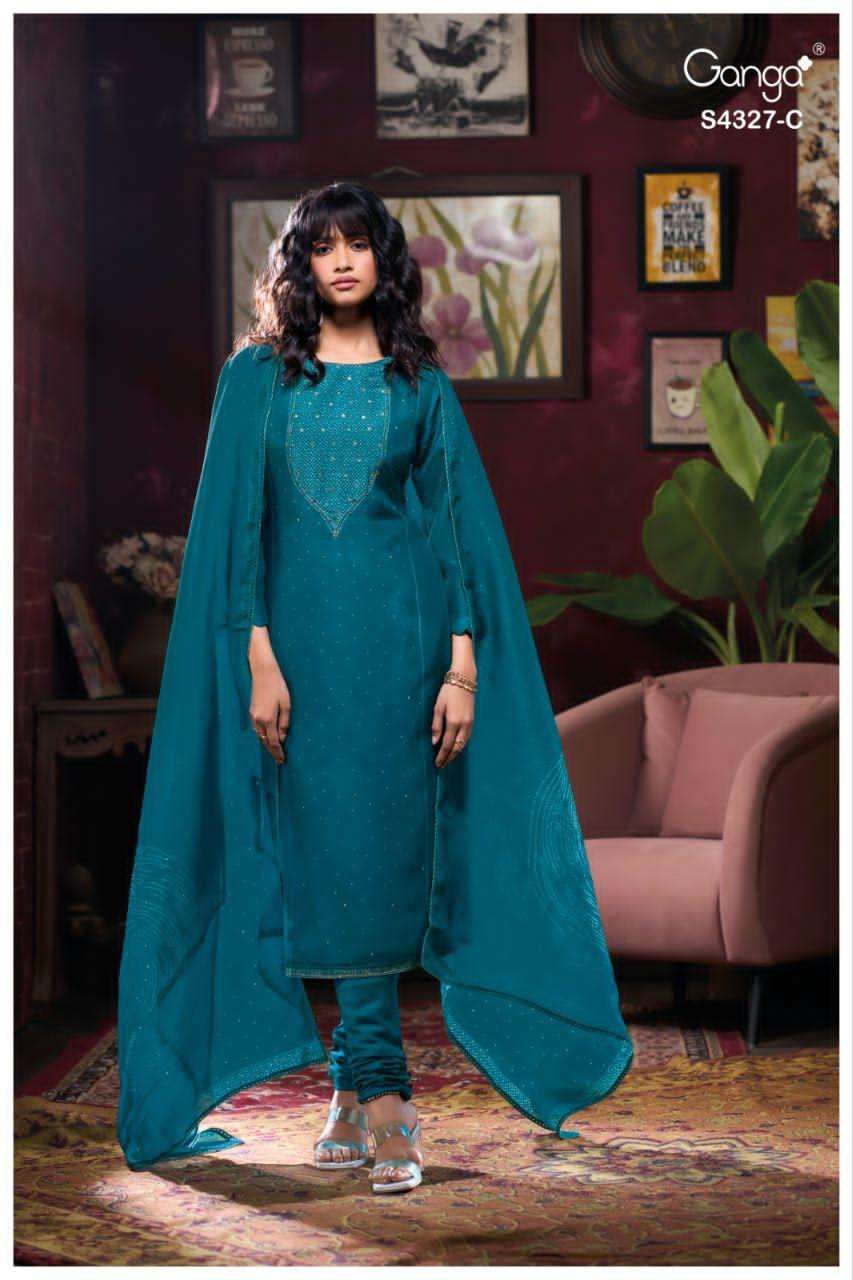 Ganga Fashion Leshya 4327