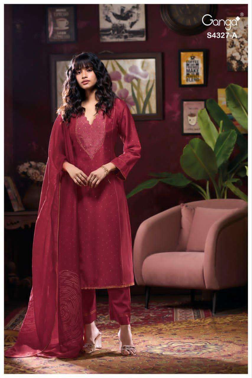 Ganga Fashion Leshya 4327