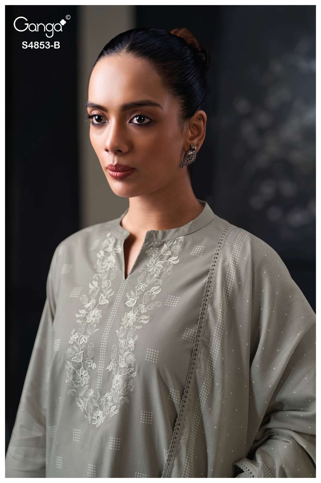Ganga Fashion Lirien 4853 Premium Cotton Dress Material Collection