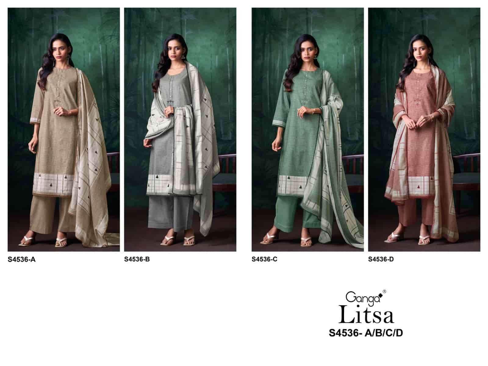 Ganga Fashion Litsa 4536 - Amrah Wholesale