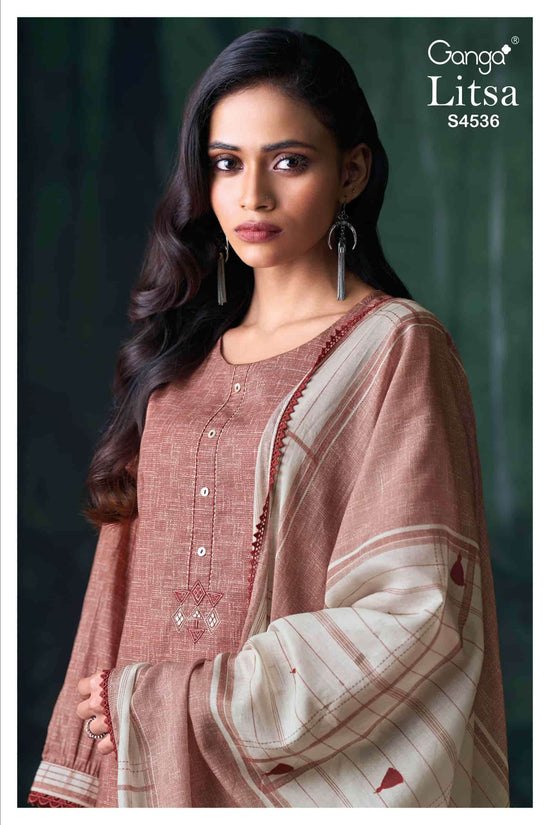 Ganga Fashion Litsa 4536 - Amrah Wholesale