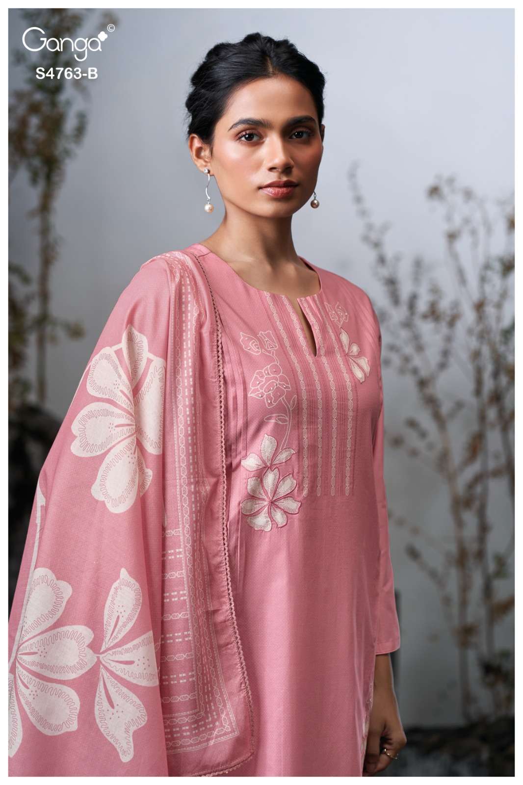 Ganga Fashion Liyanshi 4763 Cotton Dress Material - Amrah Wholesale