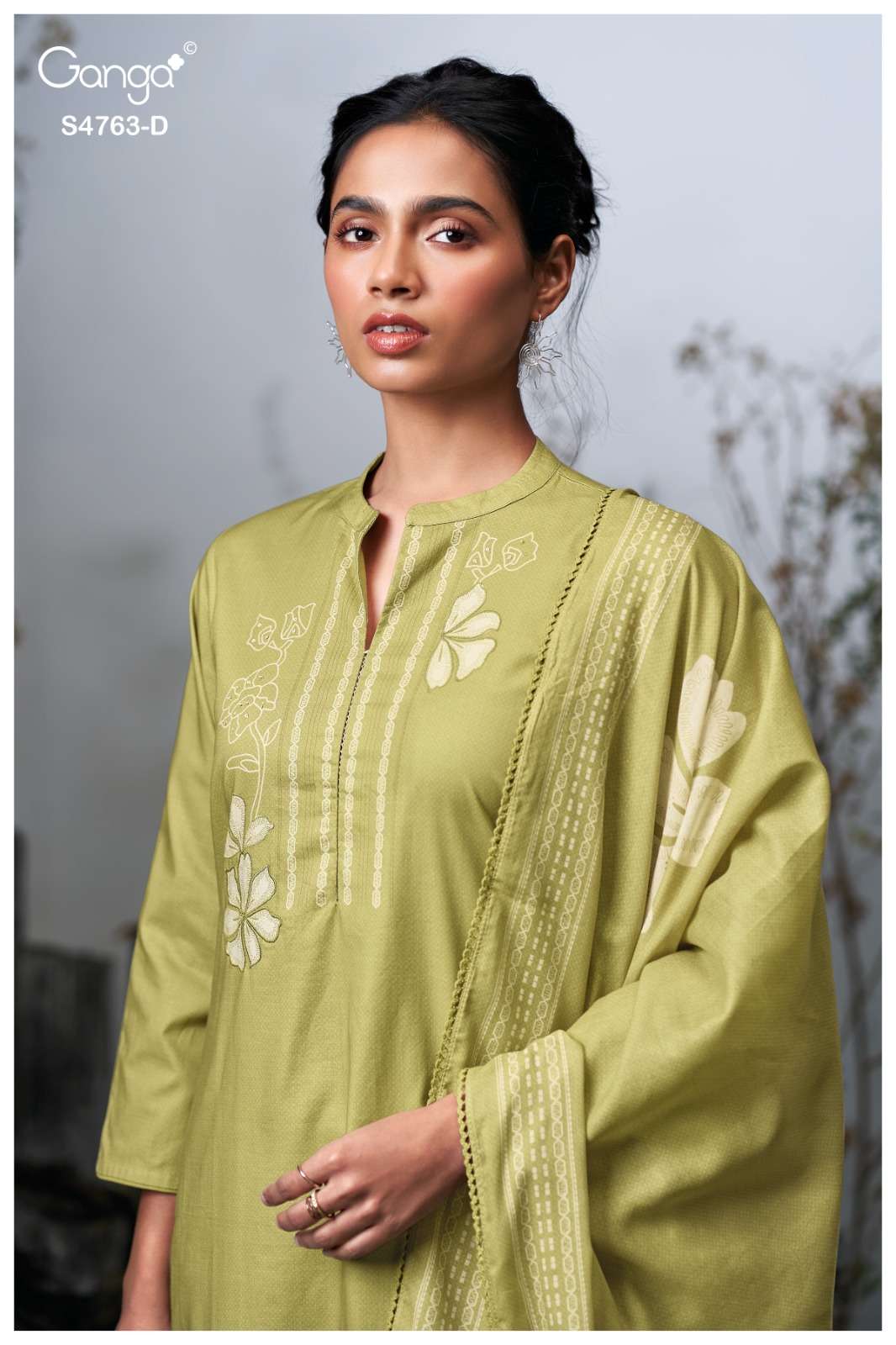 Ganga Fashion Liyanshi 4763 Cotton Dress Material - Amrah Wholesale