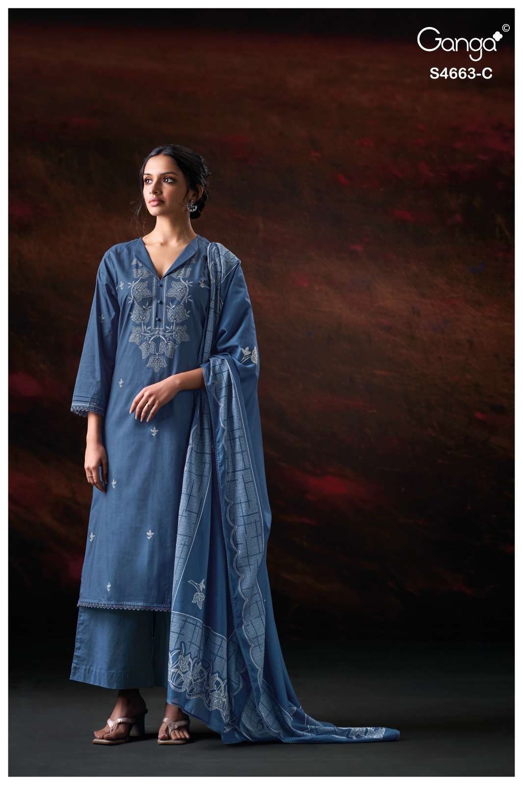 Ganga Fashion Liyara 4663 - Amrah Wholesale