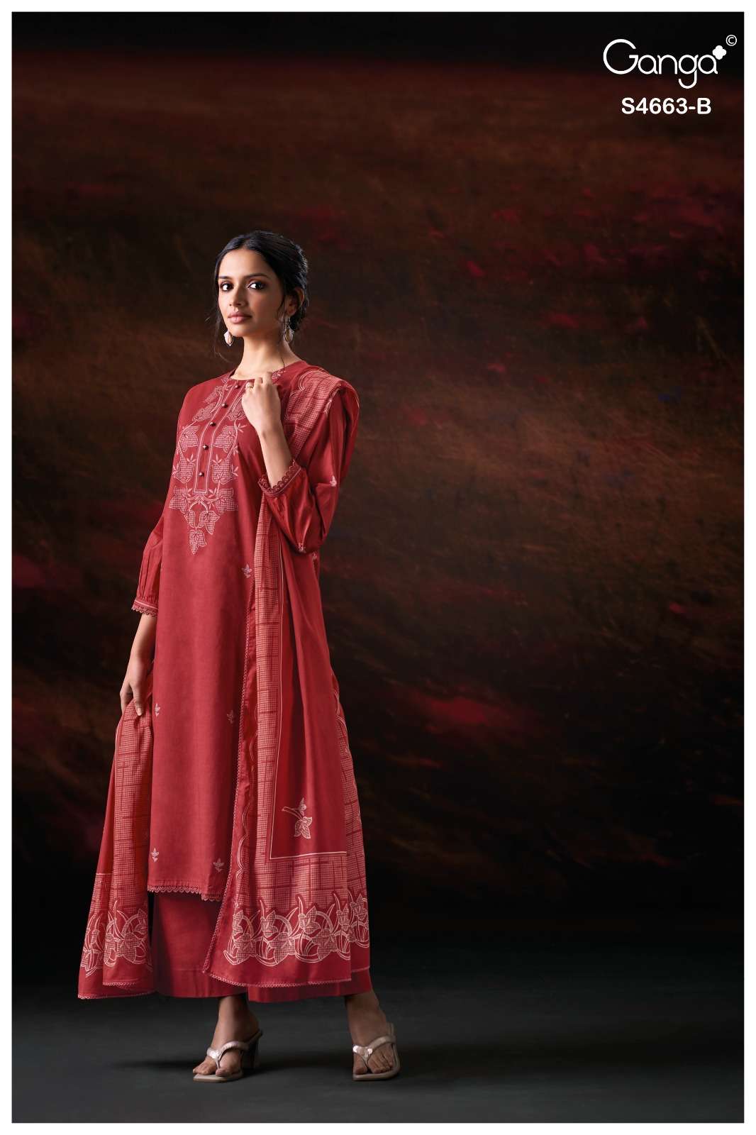 Ganga Fashion Liyara 4663 - Amrah Wholesale