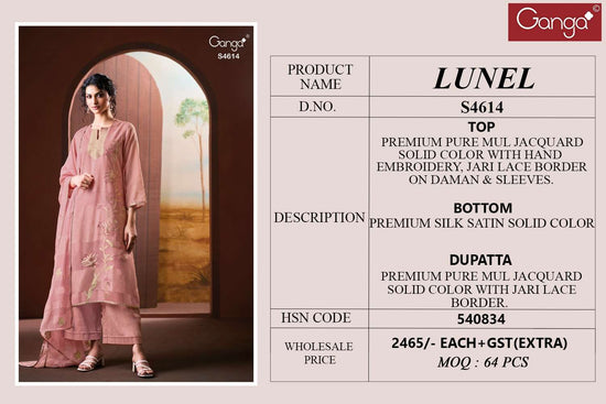 Ganga Fashion Lunel 4614 - Amrah Wholesale