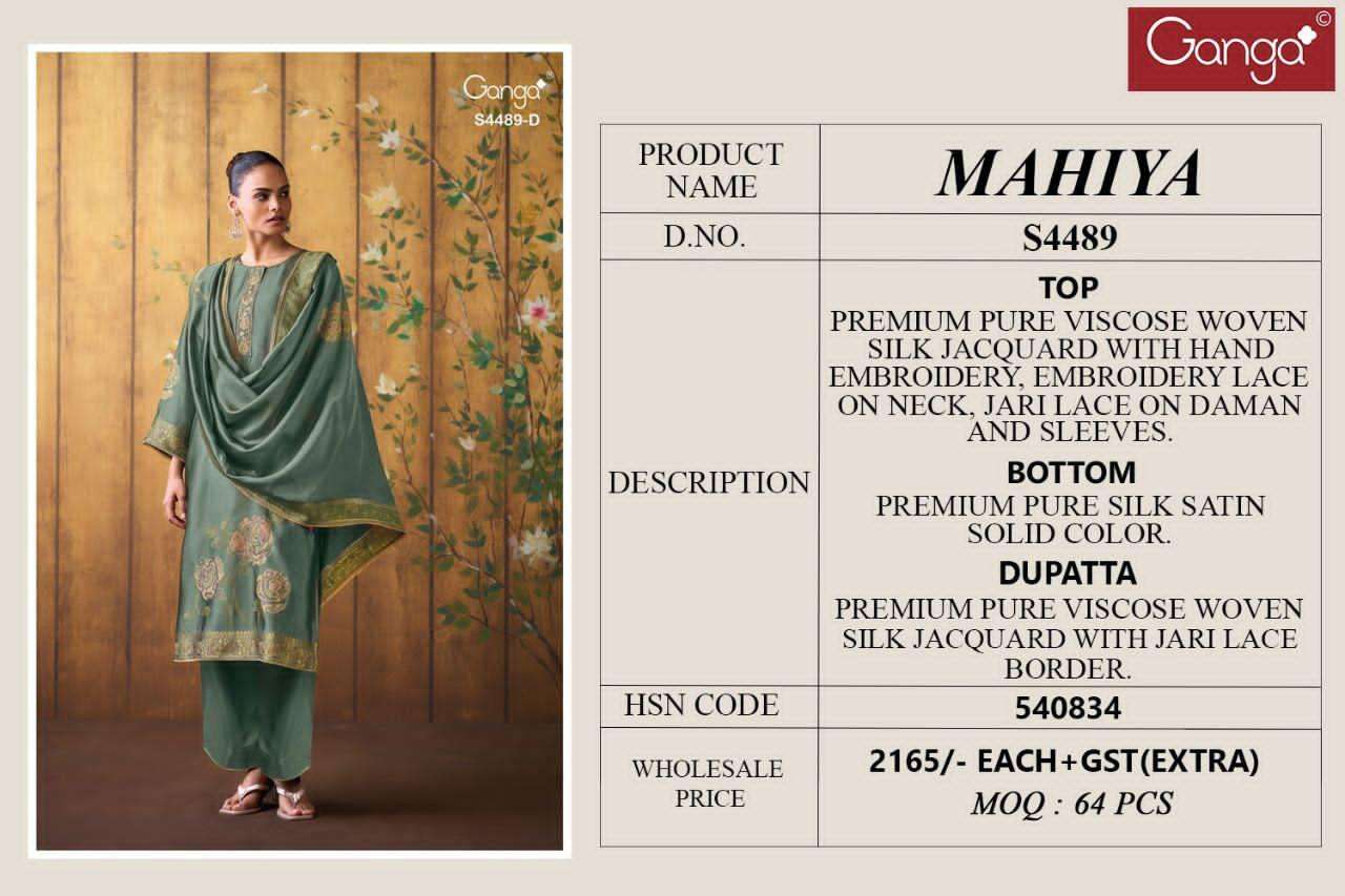 Ganga Fashion Mahiya 4489