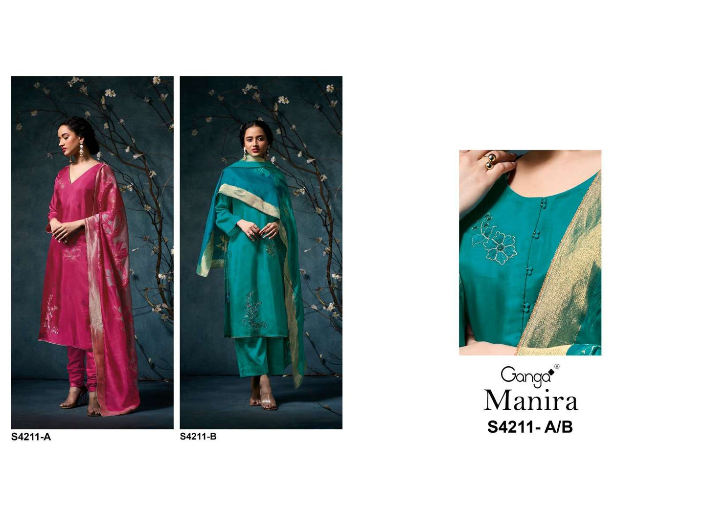 Ganga Fashion Manira 4211