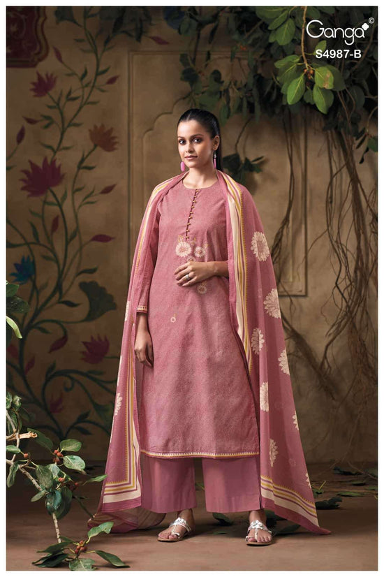Ganga Fashion Meliora 4987 Premium Cotton Dress Material