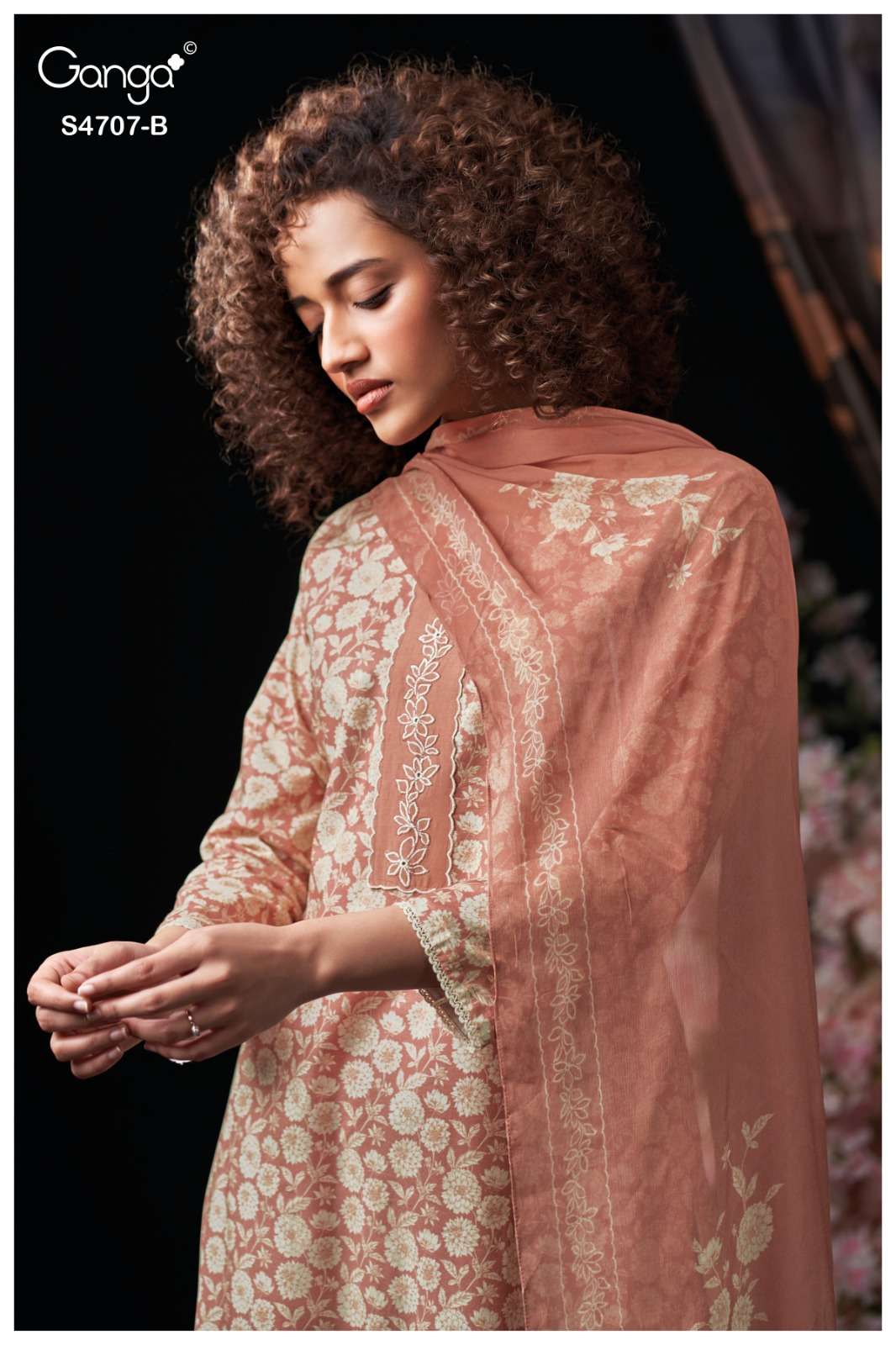 Ganga Fashion Miyanshi 4707 Cotton Dress Material - Amrah Wholesale