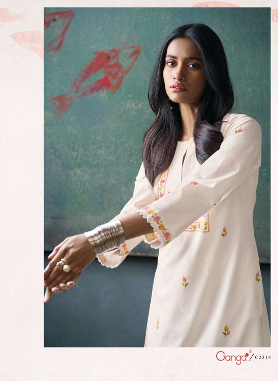 Ganga Fashion Moh Cotton Salwar Suit Set Wholesale - Amrah Wholesale